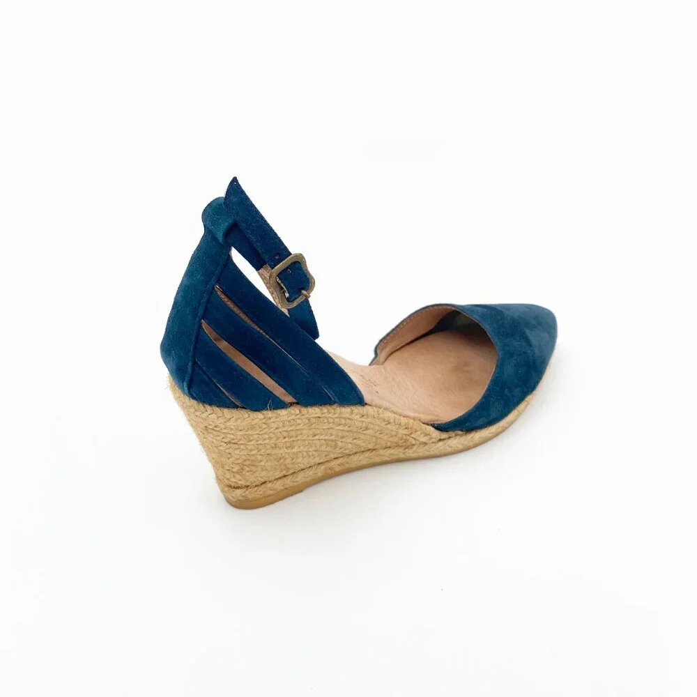 Eric Michael | Vera Suede Espadrille | VERY GOOD!